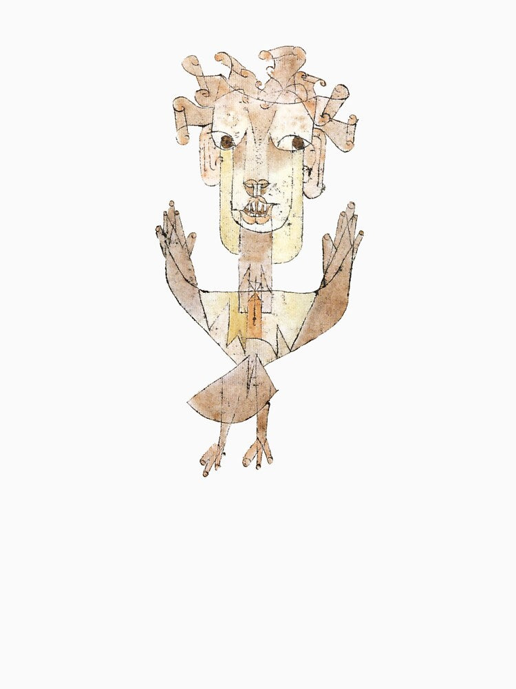 Paul Klee - Angelus Novus (The Angel of History) by dammitjonas