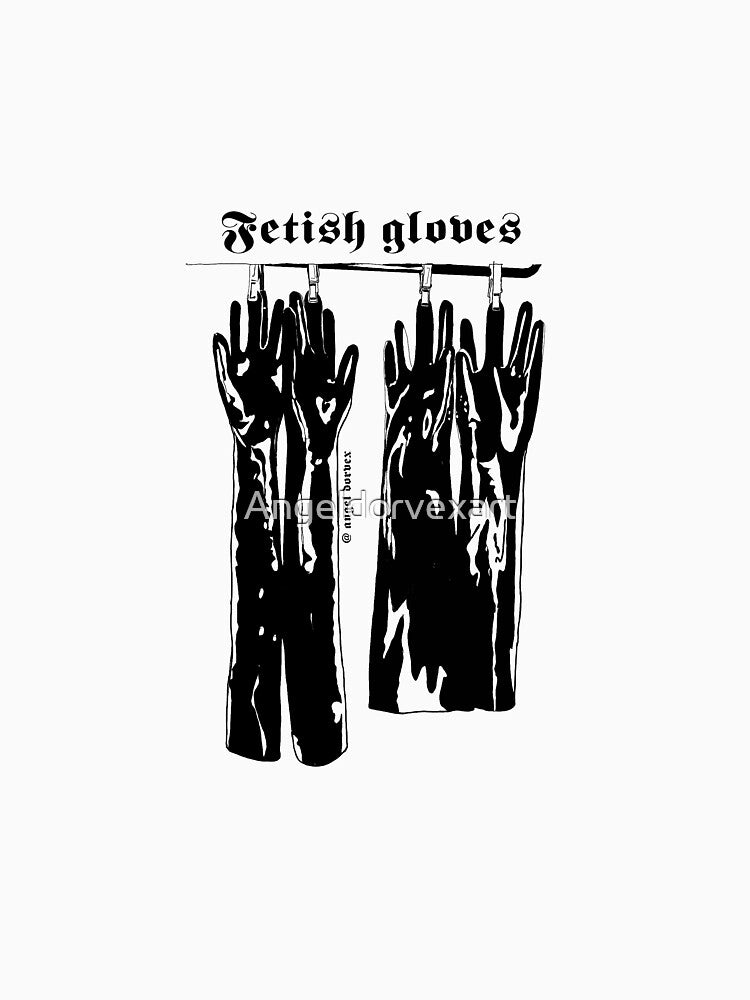 Fetish gloves by Angeldorvexart