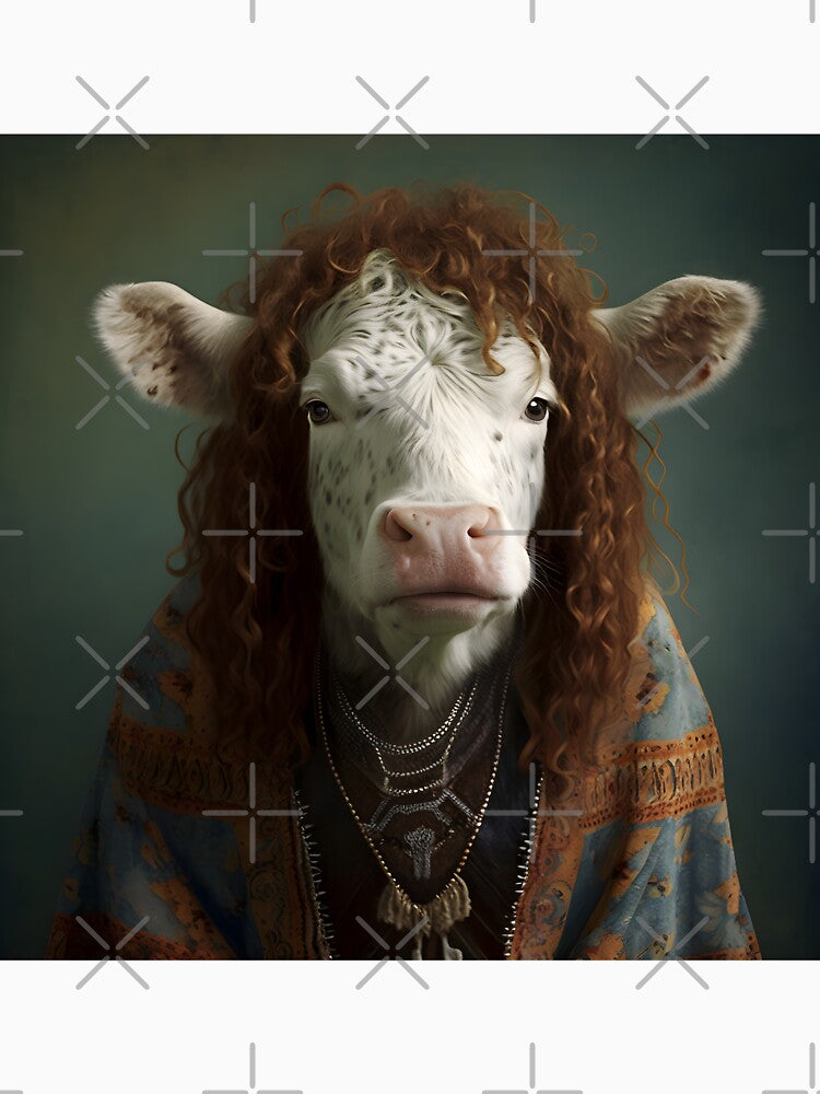 Hippie Cow by Chrisjeffries24