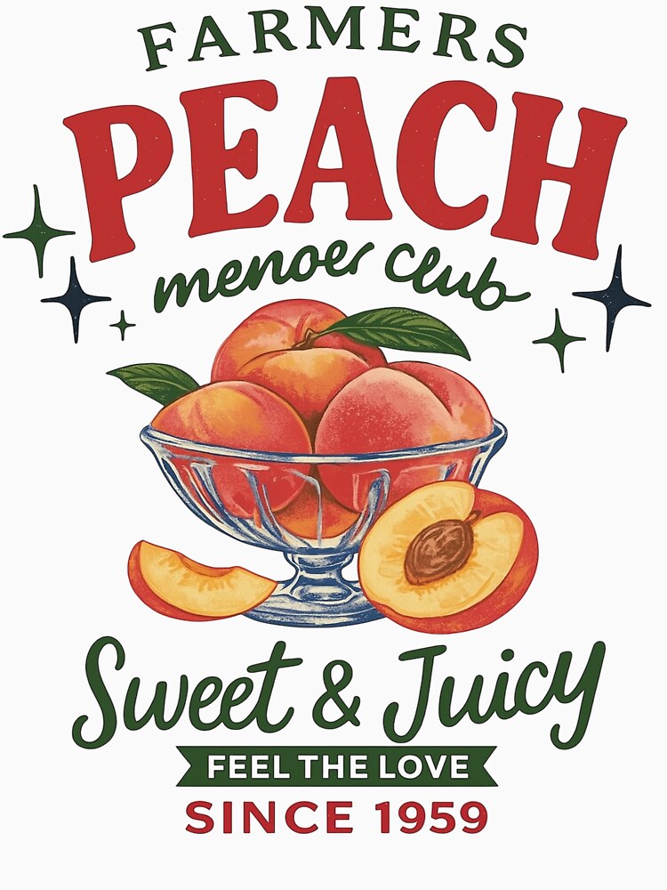Cute peach design by Big Heart