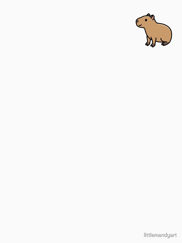 Capybara by littlemandyart