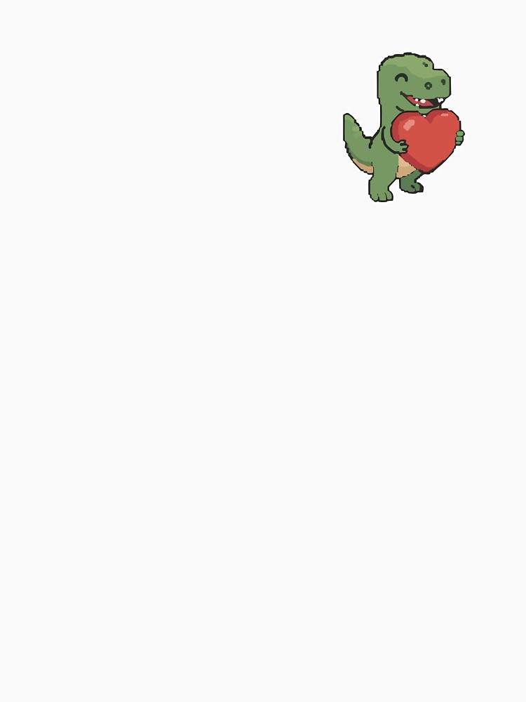 Pixel Dino Love – Big Heart, Bigger Smile by sorryNOTsorry.brand