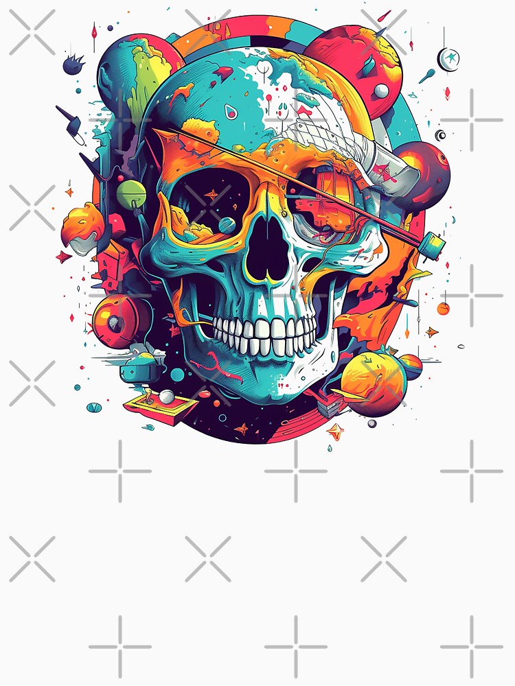 Around the Solar System Skull by CoutureCrypt