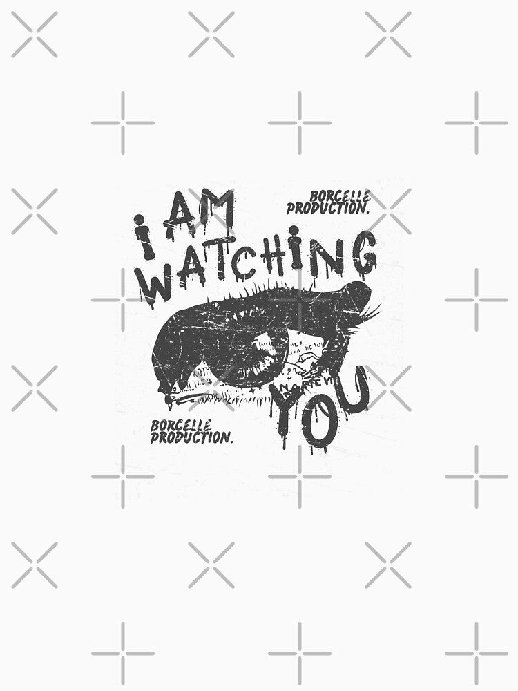 Halftome eye I am watching you graphic by CherryBlossom444