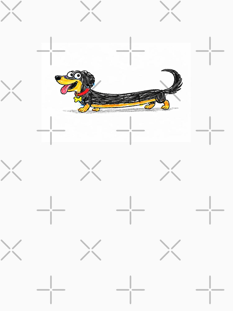 Cute mini duchshund plain by Pixipy