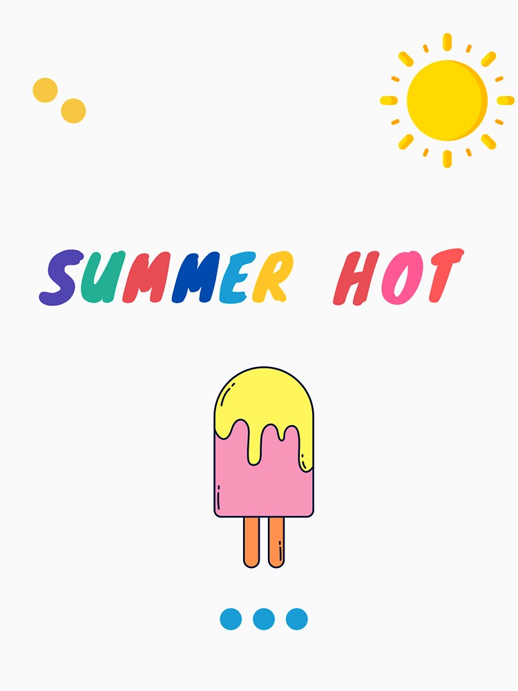 Summer Hot T-Shirt,Graphic Funny T Shirt Cute by Da7manArt