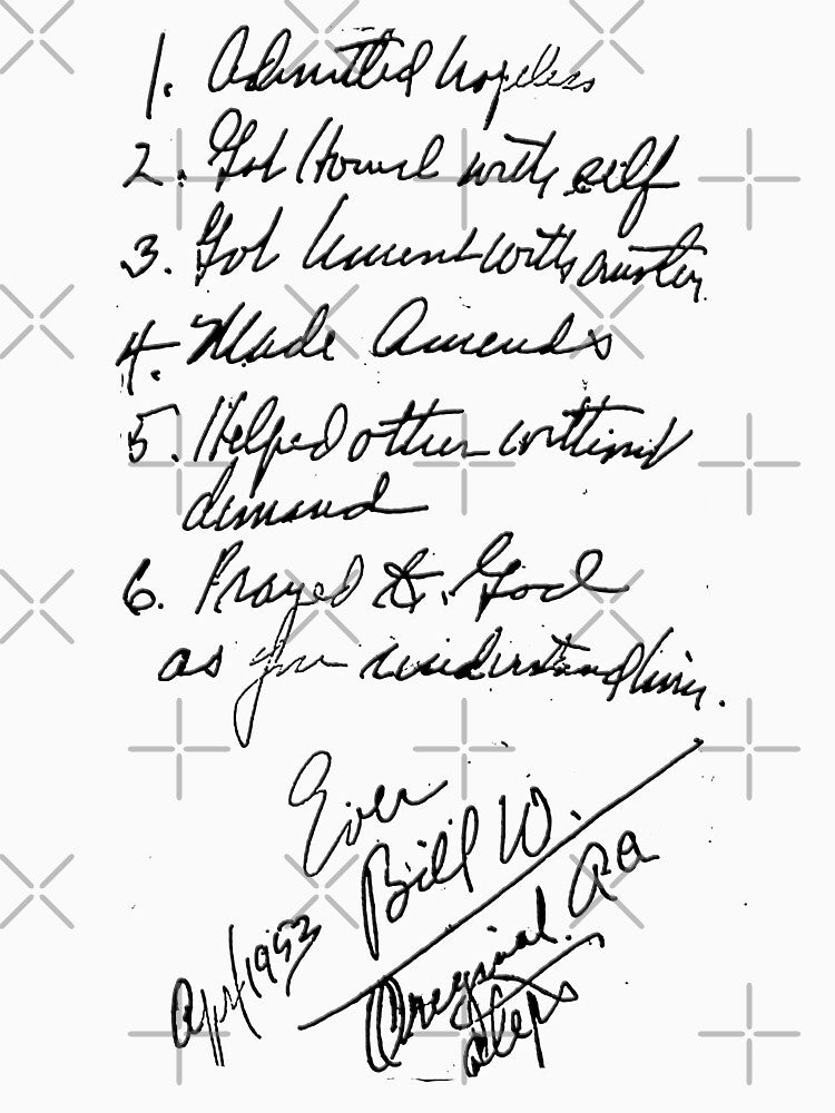 Bill W and Doctor Bob first 6 Steps by Delights