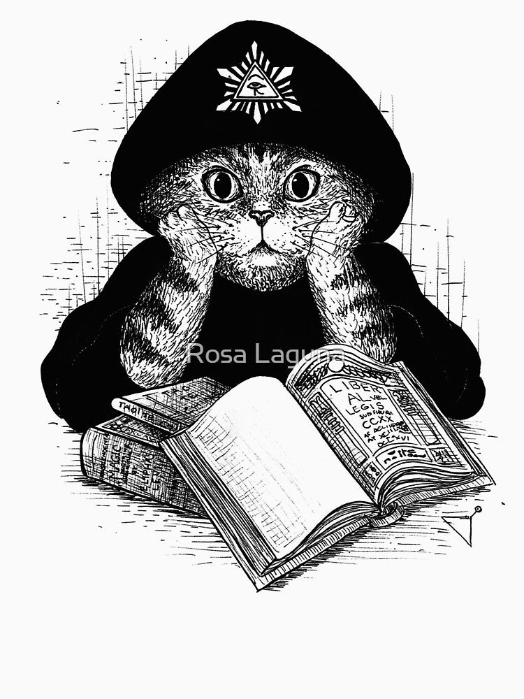 Aleister Meowly by Rosa Laguna