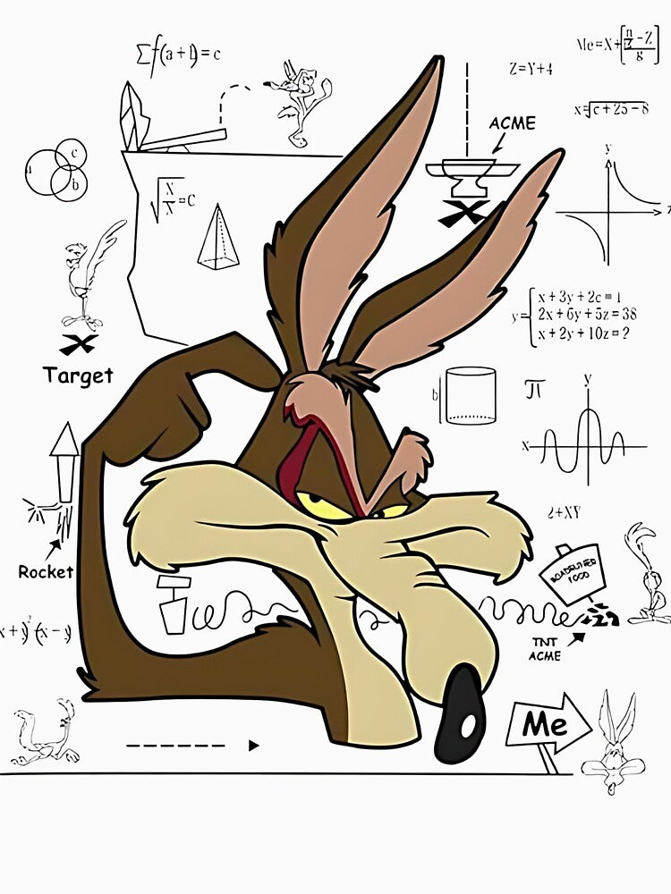 Calculating Coyote by YKDesighn