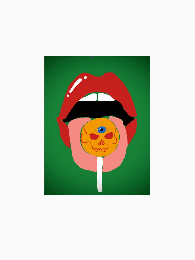 Lollipop skull no lines 5 by DEAF SCUM