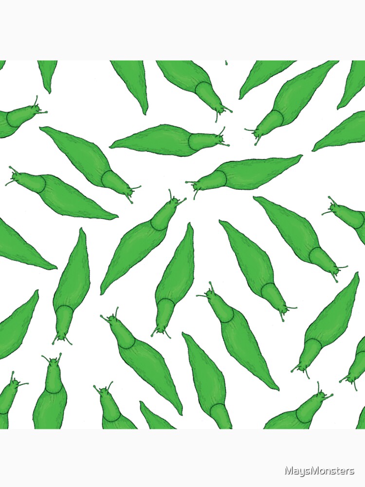 Green Slug Pattern by MaysMonsters