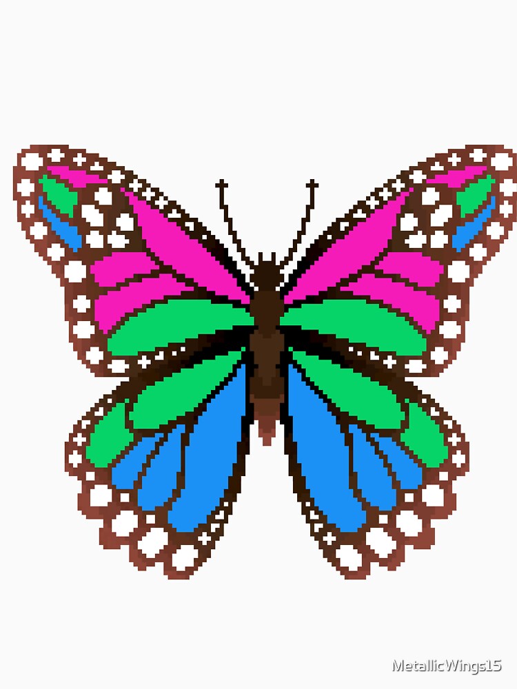 Poly Pride Butterfly by MetallicWings15