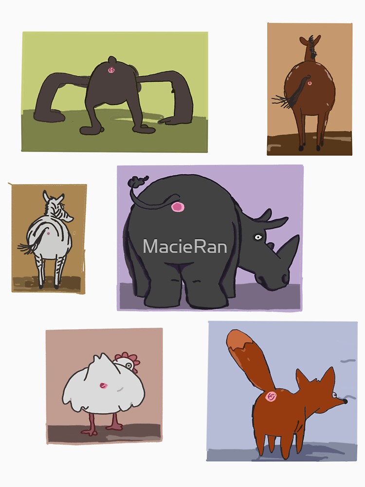 Bob's Burgers Gayle Art Crawl Paintings by MacieRan