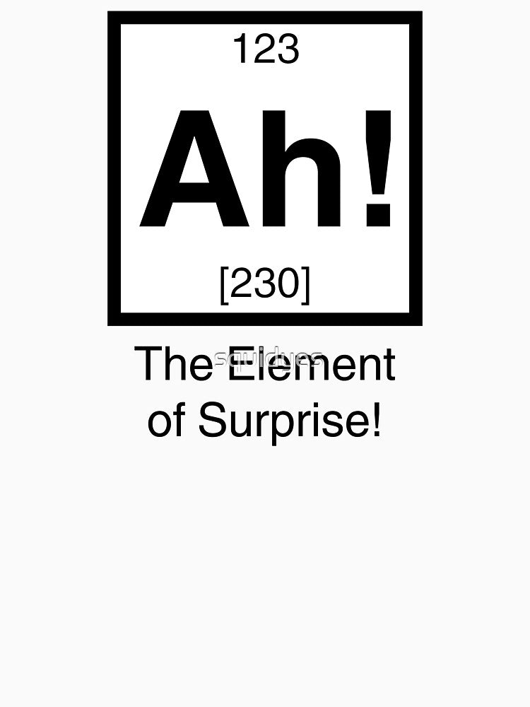 Ah! The element of surprise! by squidyes