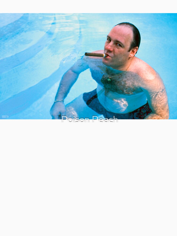 The Sopranos - Tony "Cigar in Pool" by Poison Peach