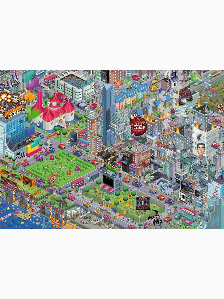pixel art land by Nscoolness