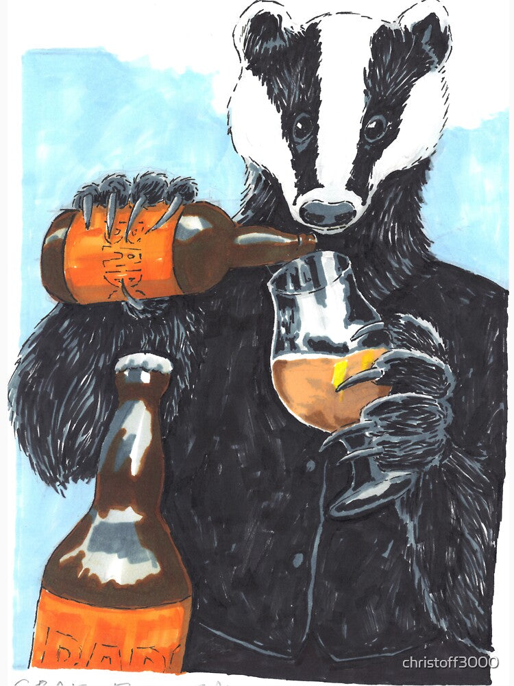 Craft Beer Badger by christoff3000