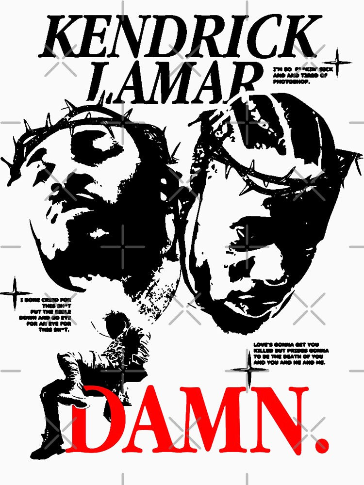 Kendrick Lamar Desing - Streetwear Clothes | by TRIIILOGY