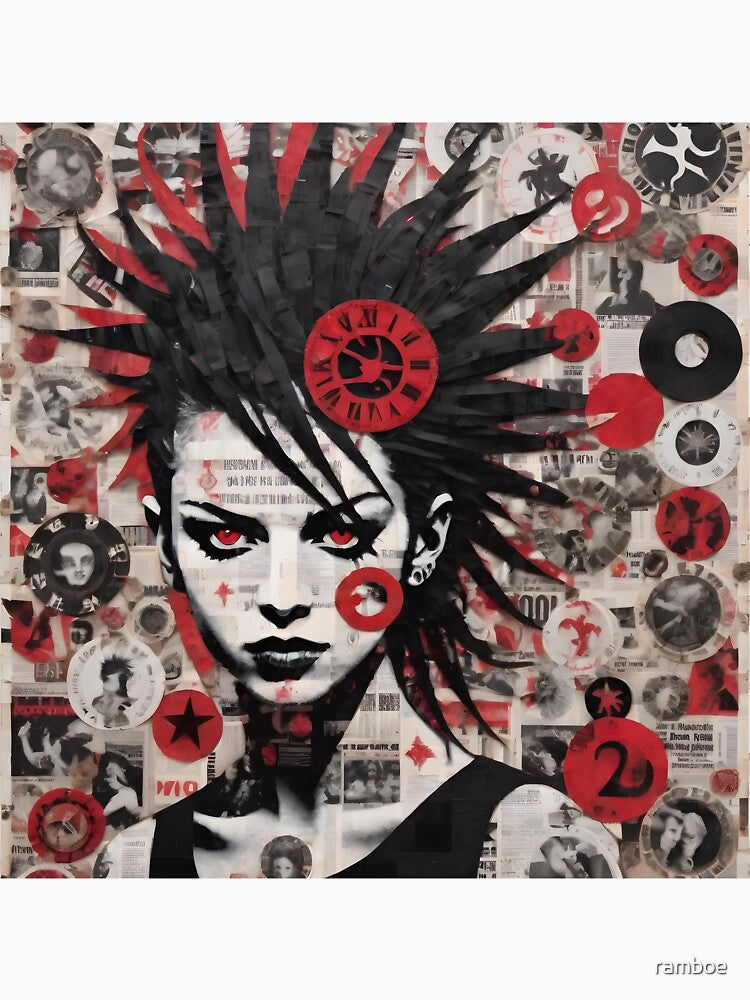 Punk T-shirt, Punk Music T-shirt, Punk Pop, Punk stickers, Chronicles of Rebellion by ramboe