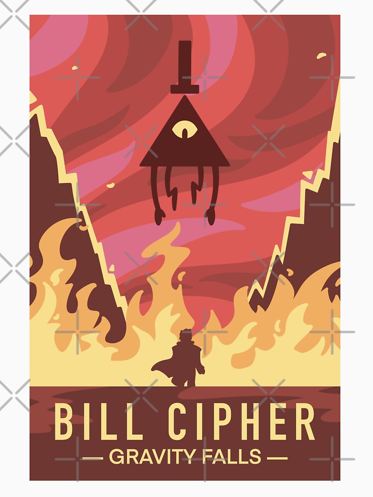 Bill Cipher & Ford Pines Weirdmageddon by WinterStarshine