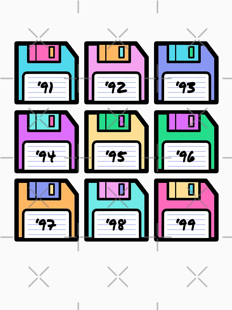 90s Aesthetic Floppy Disk by 90sAlien