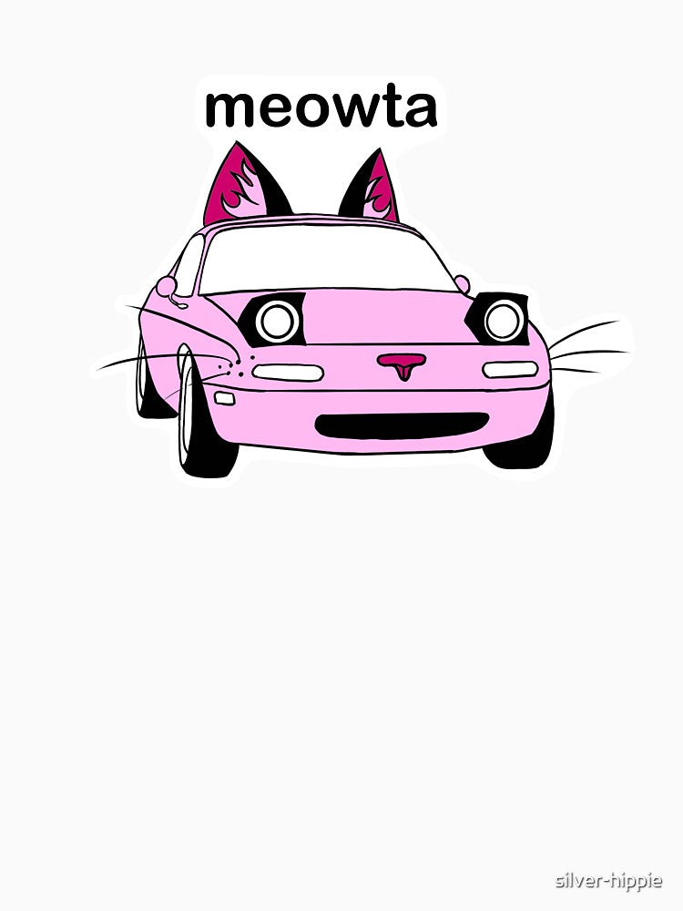 'meowta' miata cat car by silver-hippie