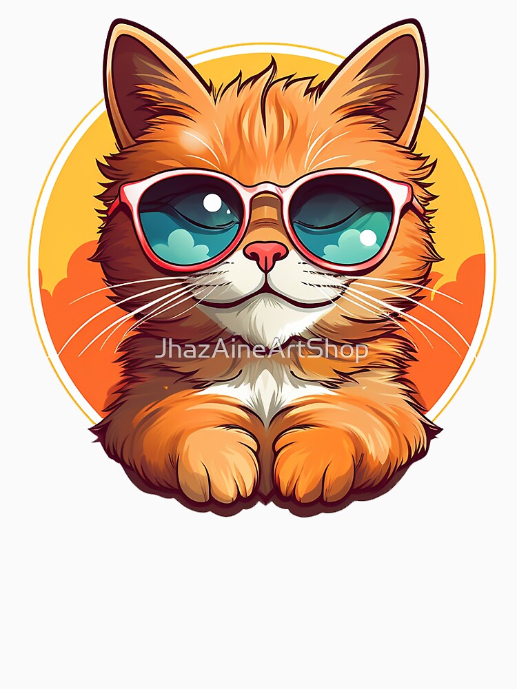 Kitten Cutie Retro Design | PNG Sublimation by JhazAineArtShop