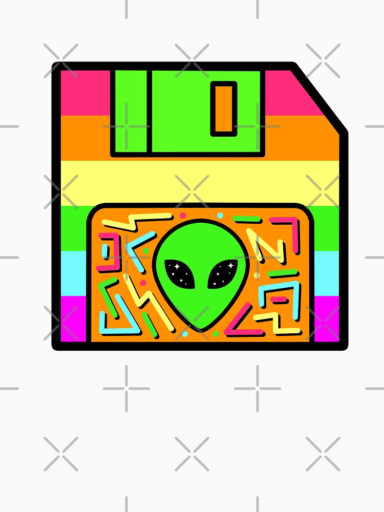 Alien Malware Floppy Disk by 90sAlien