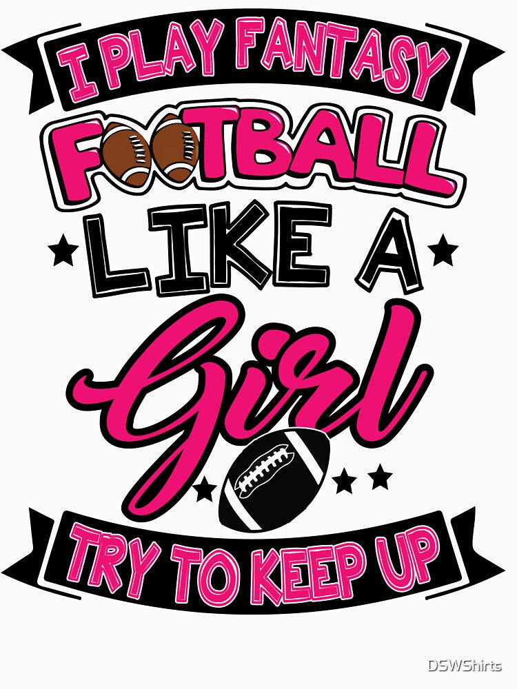 Fantasy Football Champion Tshirt Girl League Legend Mom by DSWShirts