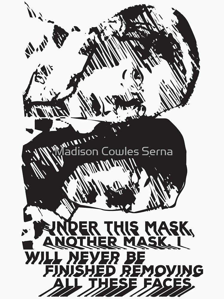 Claude Cahun Mask by Madison Cowles Serna