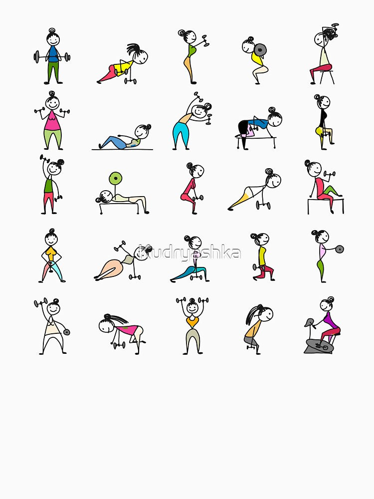 Fitness girls by Kudryashka