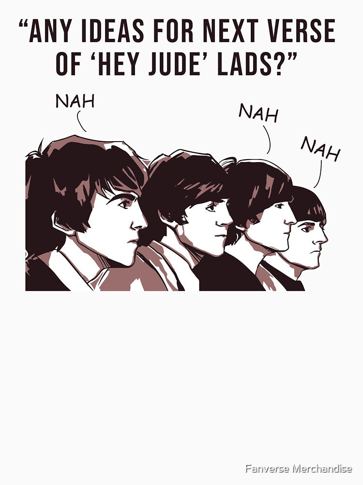 Hey Jude Meme by Fanverse Merchandise