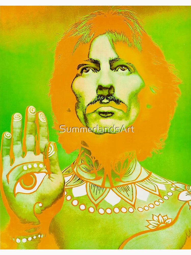 Beatles George Harrison by SummerlandsArt