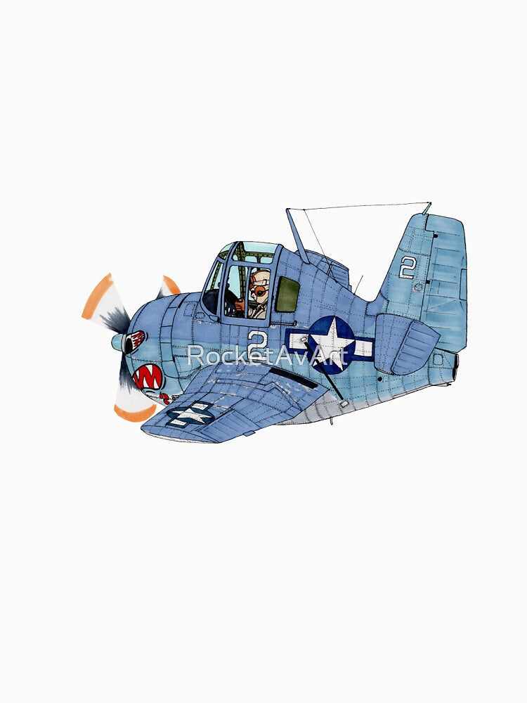 Grumman F6F-3 Hellcat by RocketAvArt