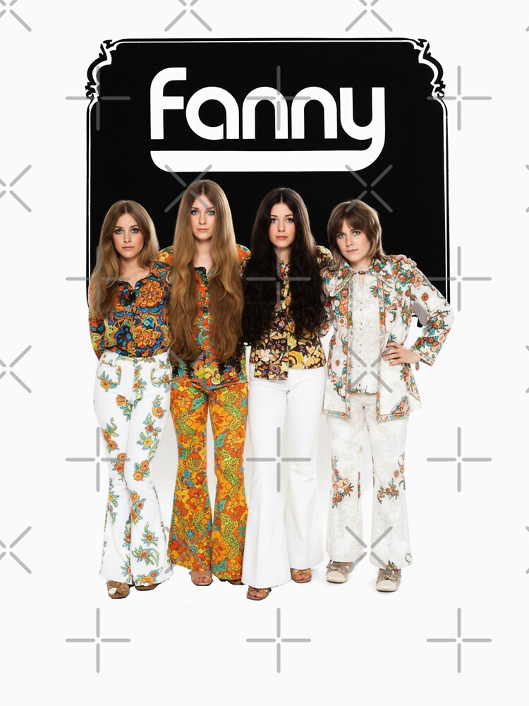 Fanny Band Vintage 70s Rock Music Graphic by Evaevonechi