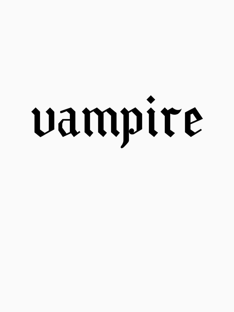 vampire medieval font sticker by angelicized