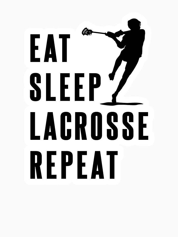 Lacrosse | Eat Sleep Lacrosse Repeat by MYpngShop