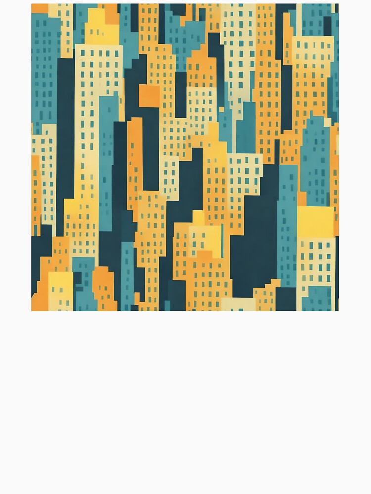 Urban life pattern, skyscrapers, cityscapes by CoolPixels