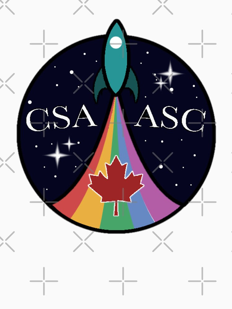 Canadian Space Agency Retro Logo by itzYuhGirl