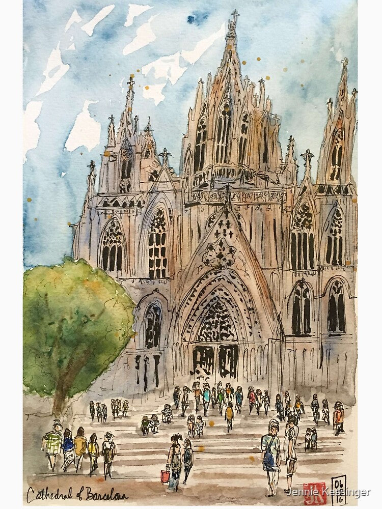 Barcelona Cathedral by Jennie Kessinger