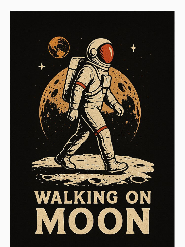 Vintage Moon Walk by Mk's Inked