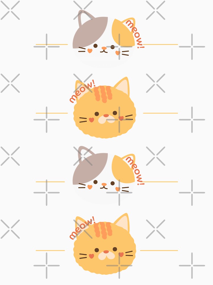 Peeking cats by Aysa Galaxy