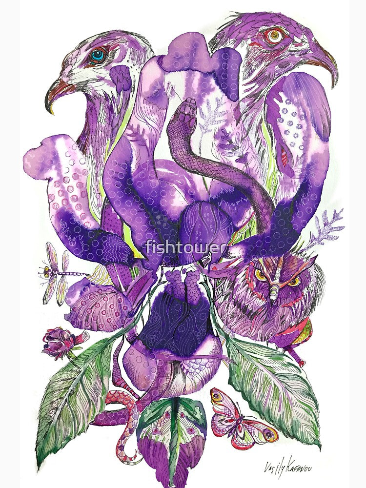 The Violet Symbiotic by fishtower