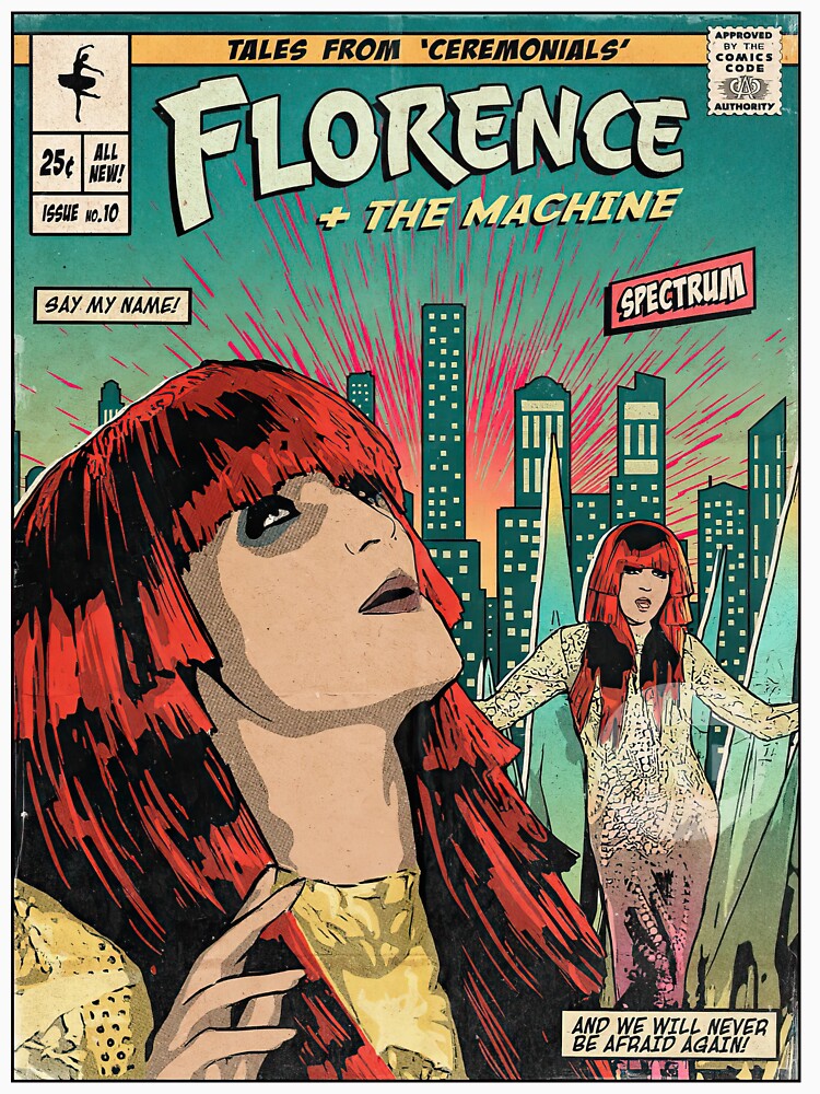 Florence Welch Cartoon by SHIRLEYLEE21