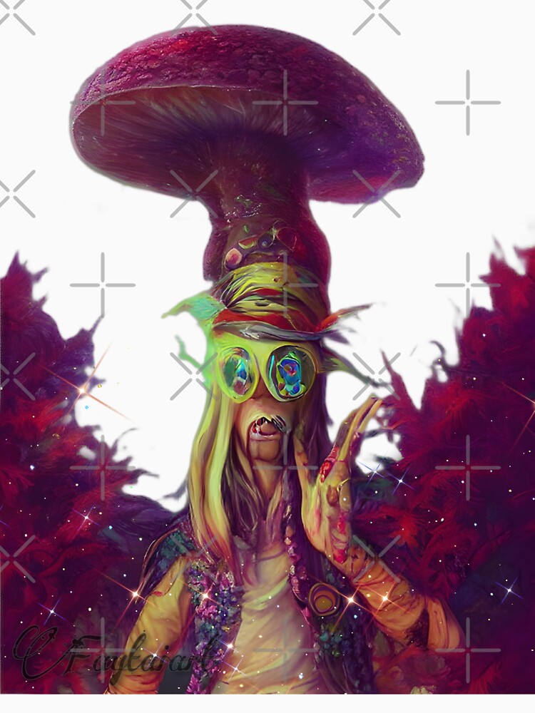 Mystic mushroom man by Faytaiart
