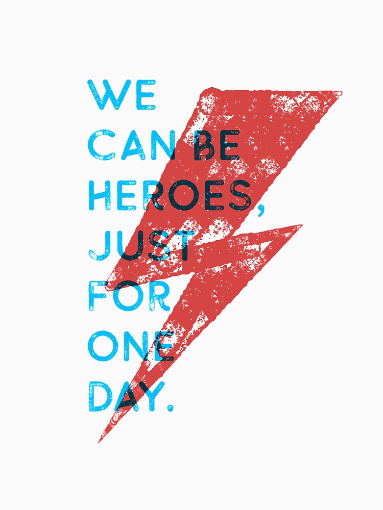 David Bowie Phrase by MADWAY STORE