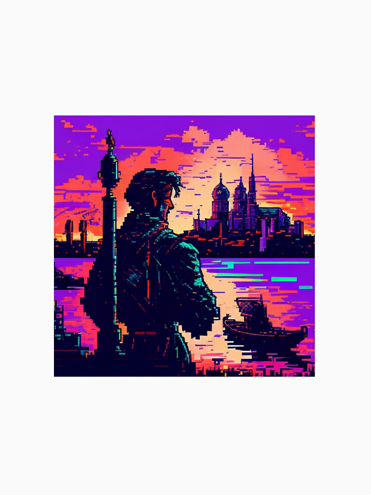 City Pixel Art by pathsofmeaning