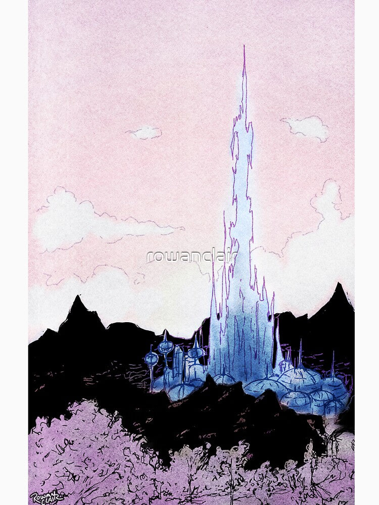 The Crystarium - Inktober by rowanclair