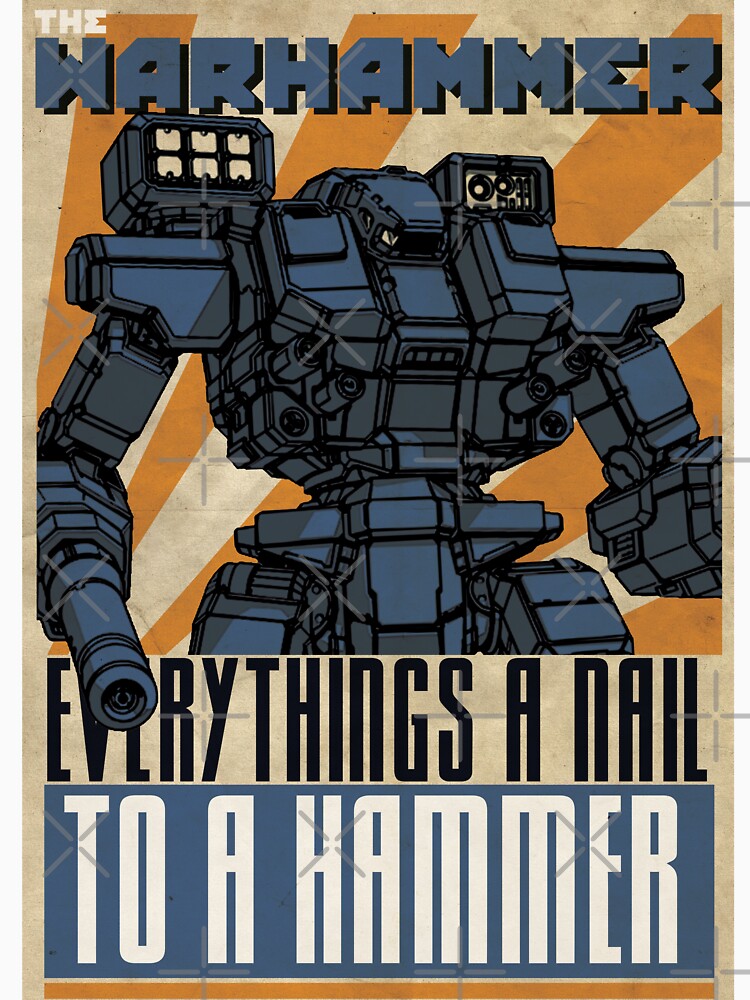 Battletech 'Mechs: The Warhammer by Blunderstated