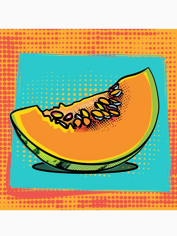 Rockmelon Pop Art 4 by AstroRisq